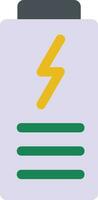 Charging Battery FlatIcon vector