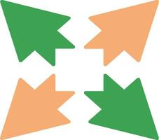 Expand line icon vector