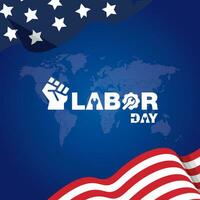 international labor day vector