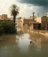 Flood in rashia photo