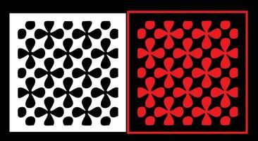 Decorative wall panels set Jali design CNC pattern,laser cutting pattern,router CNCcutting. vector