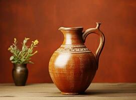 Vintage ceramic jars photo