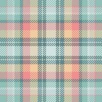 Tartan scotland seamless plaid pattern vector. Retro background fabric. Vintage check color square geometric texture. vector