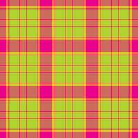 Plaid seamless pattern. Vector background of textile ornament. Flat fabric design.