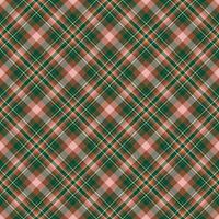 Plaid seamless pattern. Vector background of textile ornament. Flat fabric design.