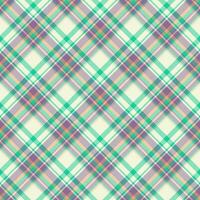 Plaid seamless pattern. Vector background of textile ornament. Flat fabric design.