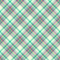 Plaid seamless pattern. Vector background of textile ornament. Flat fabric design.