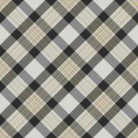 Plaid pattern seamless. Check fabric texture. Stripe square background. Vector textile design.