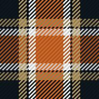 Seamless pattern of scottish tartan plaid. Repeatable background with check fabric texture. Vector backdrop striped textile print.