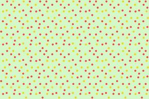 Vintage polka dots in scatter background seamless pattern vector