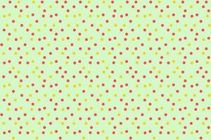 Vintage polka dots in scatter background seamless pattern vector