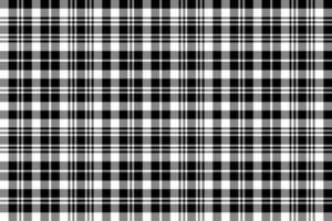 Black watch tartan fabric texture seamless pattern vector