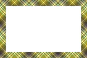bordes rectangulares y marcos vectoriales. diseño de marco vintage geométrico de patrón de borde. textura de tela escocesa de tartán escocés. plantilla para tarjeta de regalo, collage, álbum de recortes o álbum de fotos y retrato. vector