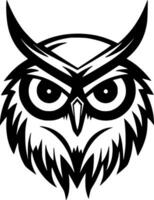 Owl - High Quality Vector Logo - Vector illustration ideal for T-shirt graphic