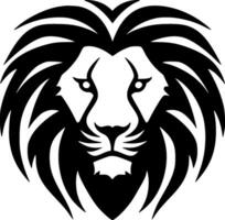 Lion - Minimalist and Flat Logo - Vector illustration