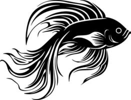 Fish - High Quality Vector Logo - Vector illustration ideal for T-shirt graphic