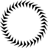 Circle Frame Element vector