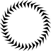 Circle Frame Element vector