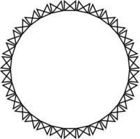 Circle Frame Element vector
