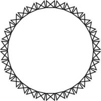 Circle Frame Element vector