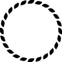 Circle Frame Element vector