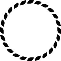 Circle Frame Element vector