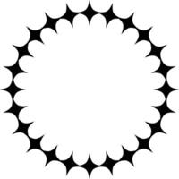 Circle Frame Element vector