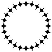 Circle Frame Element vector