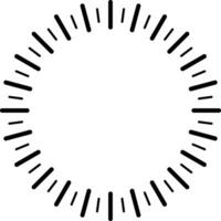 Circle Frame Element vector