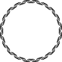 Circle Frame Element vector