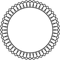 Circle Frame Element vector