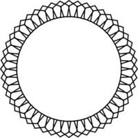 Circle Frame Element vector