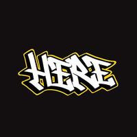 graffiti vector tagging letter word text street art mural