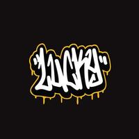 graffiti vector tagging letter word text street art mural