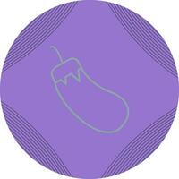 Eggplant Vector Icon