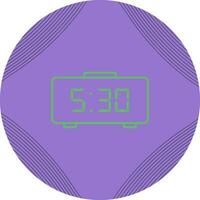 Digital Clock Vector Icon