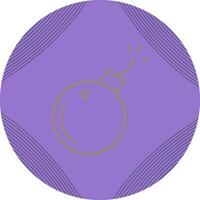 Exploding Cannon Ball Vector Icon