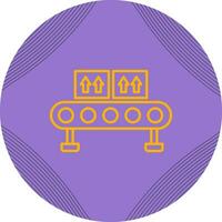 Assembly Line Vector Icon