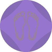 Feet Vector Icon