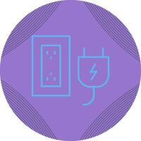 Plug and Socket Vector Icon