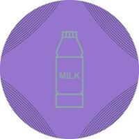 Milk Bottle Vector Icon