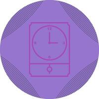 icono de vector de reloj grande