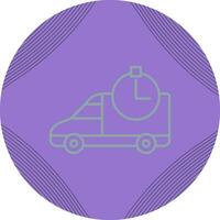 Time Based Delivery Vector Icon
