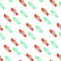 Seamless pattern of numbers. vector