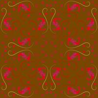 Seamless pattern of numbers. vector