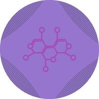 Molecule Structure Vector Icon