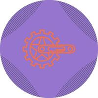 Crankset Vector Icon