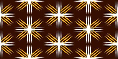 Seamless pattern, traditional ethnic pattern on brown background, Aztec abstract vector pattern