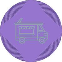 Bakery Truck Vector Icon