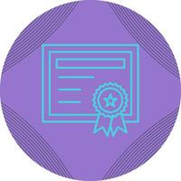 Certificate Vector Icon